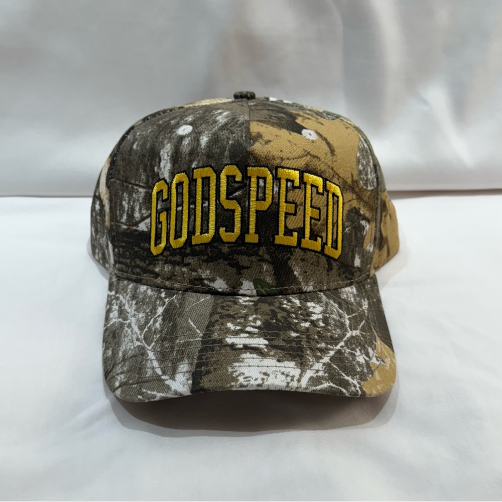 ZACH BRYAN GODSPEED WOODLAND CAMO CAP BRAND NEW